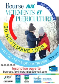 Bourses aux Vêtements enfants/ados et articles de Puériculture