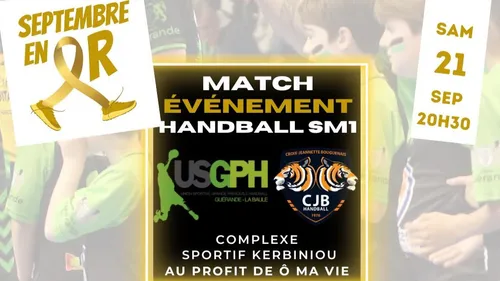 Guérande : le premier match de la saison de l'USGPH dédié aux...