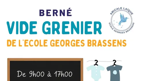 Vide-grenier de l'École Georges Brassens de Berné