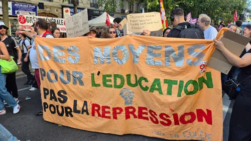 Mobilisation lycéenne : jusqu’à 24 000 manifestants en Bretagne