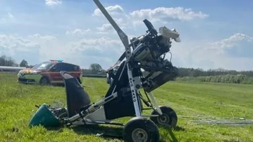 Héric : un ULM atterrit d'urgence, le pilote blessé