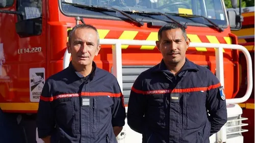 Vendée : un sapeur-pompier rentre, après être parti combattre les...
