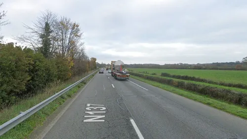 N137 : de gros travaux démarrent lundi entre Nantes et Rennes,...