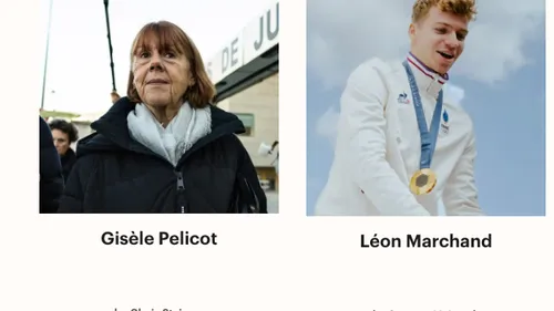 Gisèle Pelicot et Léon Marchand dans le classement du "Time" des...