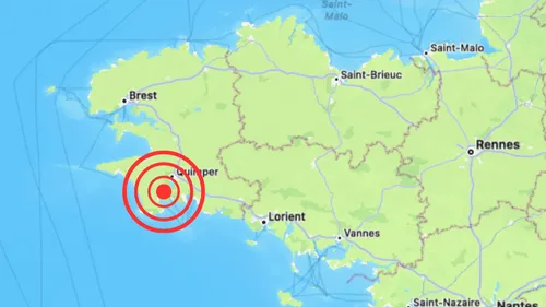 Secousse à Quimper : un séisme de magnitude 3,3 fait trembler le...
