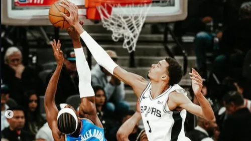 NBA :  le français Victor Wembanyama élu Défenseur de l'année