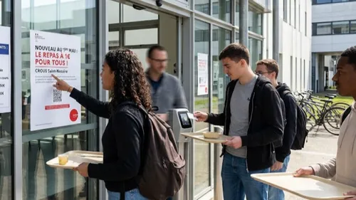 Pouvoir d'achat : Le repas à 1 € du CROUS accessible à tous dès le...