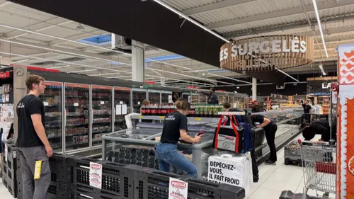 Cyberattaque dans la grande distribution : des centaines de tonnes...