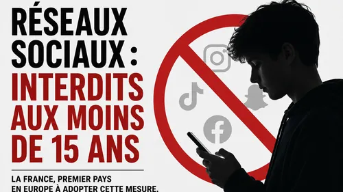 Réseaux sociaux : les moins de 15 ans bientôt déconnectés