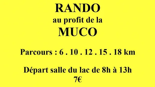 Rando au profit de la Muco à Glomel