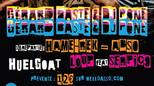 DJ Pone & Gérard Baste en concert à Huelgoat