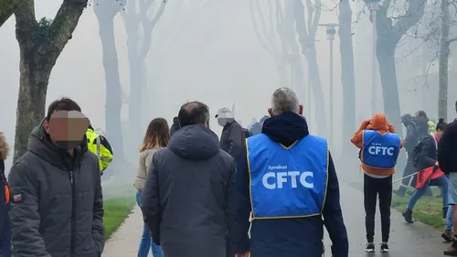Saint-Nazaire : neuvième journée de manifestation sous tension