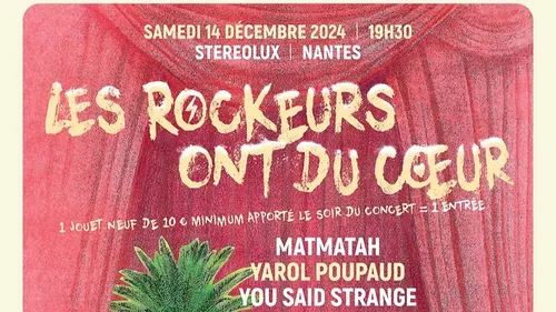 Les Rockeurs ont du Cœur : le concert solidaire de retour samedi à...