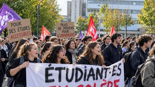 Lorient : les lycéens maintiennent la pression, nouvelle journée de...