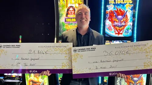 Les Sables-d’Olonne : près de 100 000 euros gagnés en cinq jours au...