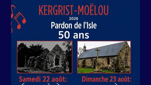 Pardon de la Chapelle de l'Isle à Kergrist-Moëlou