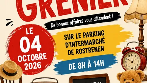 Vide-greniers à Rostrenen