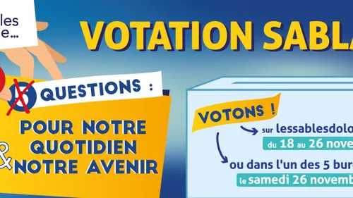 Vendée : les habitants des Sables-d'Olonne appelés à se prononcer...