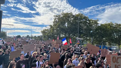 Mobilisation lycéenne : entre 5 et 7 000 manifestants à Rouen