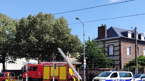 À Rouen, le boulevard de l'Europe en partie bloqué suite à un feu