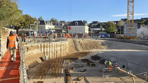 À Blois, un bassin géant pour éviter que trop d’eaux usées ne...