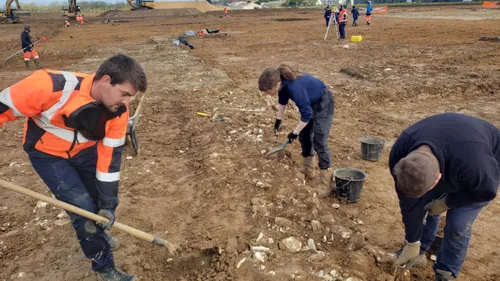 Des vestiges de fermes gauloises et antiques à Douvres-la-Délivrande