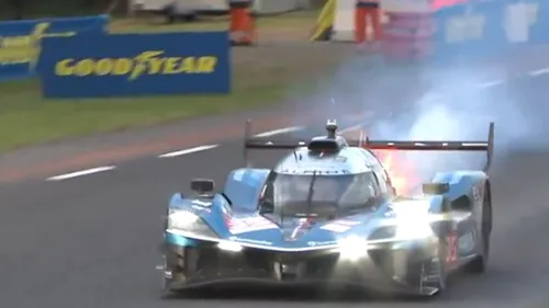 24 Heures : début d'incendie et abandon pour l'Alpine #35