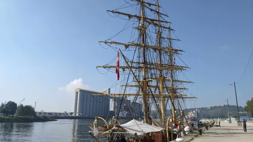 Rouen : l’escale du trois-mâts danois "Georg Stage"