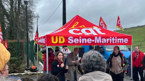Fontaine-le-Bourg : la mobilisation s'accentue sur le site de Legrand