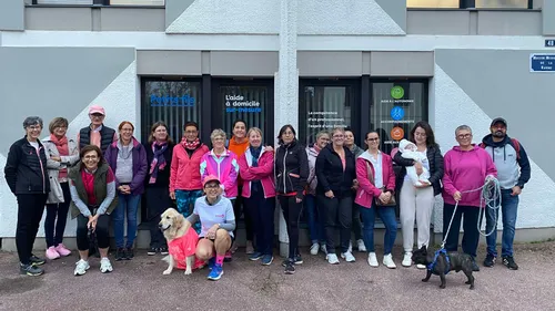 "Octobre Rose" : cette association marche tous les mardis