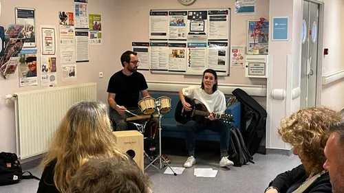 A Rouen, une parenthèse musicale pour les patients atteints de cancers