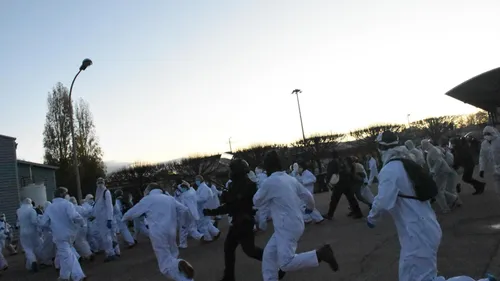 Une action surprise sur le site BASF de Saint-Aubin-lès-Elbeuf