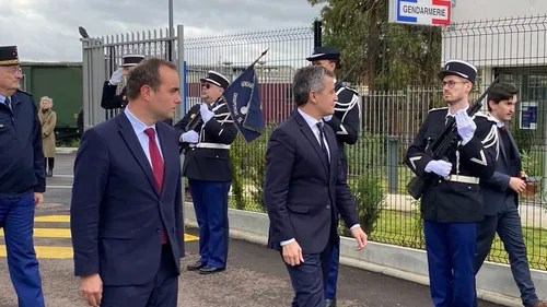 Sébastien Lecornu inaugure la gendarmerie de Fleury-sur-Andelle