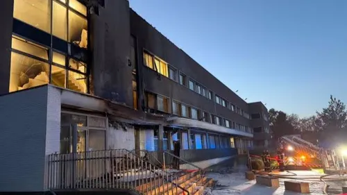 Incendie à l'université de Rouen : la garde à vue du suspect prolongée