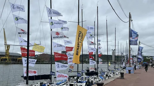 A Rouen, la Solitaire du Figaro sur le départ