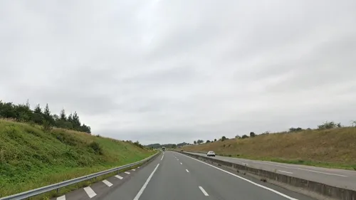 Une pause sécurité sur l’A28 près d'Alençon