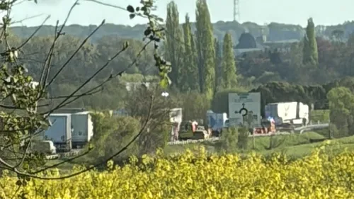 Cherré : sept blessés dans une collision sur la D323