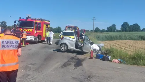 Méral : un automobiliste désincarcéré suite à une collision avec un...