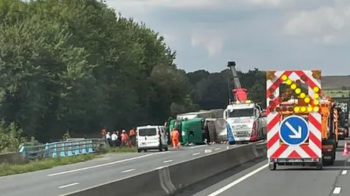 Caen : une partie du périph extérieur fermée suite à un accident