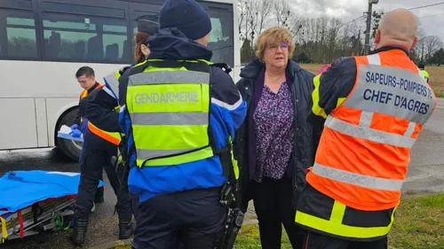 Accident de car à Pavilly : sept enfants emmenés à l'hôpital
