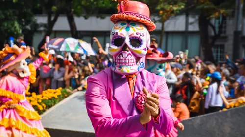 Normandie : "El dia de los muertos" fêté à Rouen