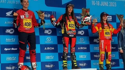 Moto trial : Alycia Soyer, la Sarthoise, brille encore