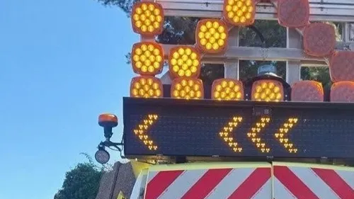 Feux en Gironde : l'A63 fermée en direction de Bordeaux