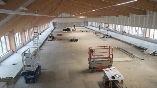 Le centre sportif de Normandie change de visage avant les JO