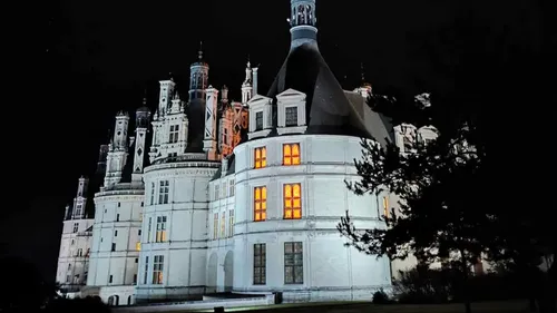 Un exercice incendie au château de Chambord