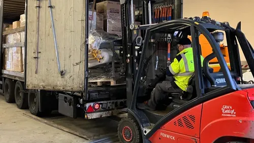 Parties d'Evreux, 100 tonnes de dons en route vers l'Ukraine