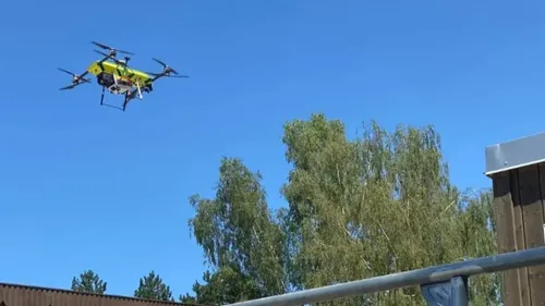 A Rouen, le CHU s'équipe d'un drone défibrillateur