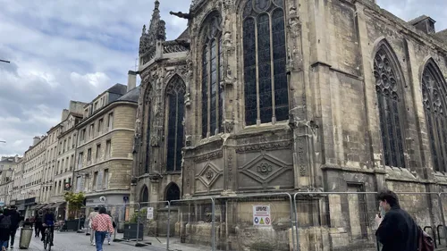 Caen : l'église Saint-Sauveur fermée pour raison de sécurité