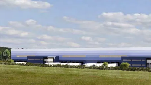 Base logistique à Cherré : l'équivalent de dix hypermarchés