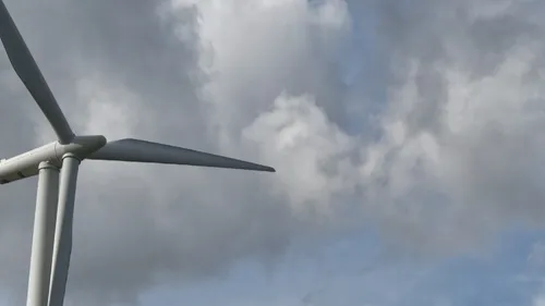 Un nouveau parc éolien en construction dans le pays d'Auge